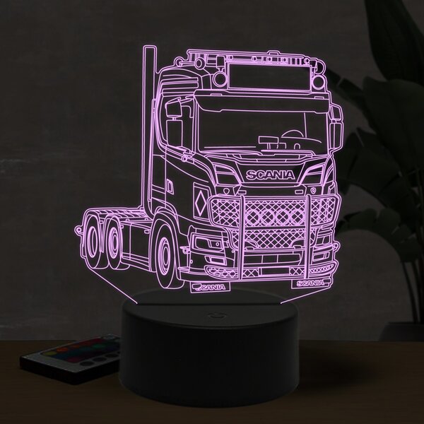 Beling 3D lampa, Scania S4501, 16 barebná K35