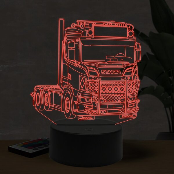 Beling 3D lampa, Scania S4501, 16 barebná K35