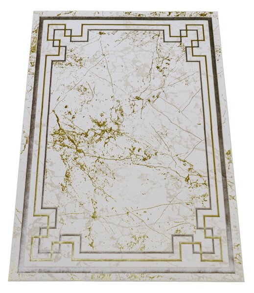 Koberec Allianz 6309 BEIGE – béžový so vzorom, obdĺžnik Rozmer: 80x150 cm