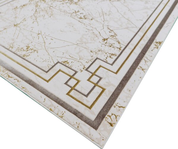 Koberec Allianz 6309 BEIGE – béžový so vzorom, obdĺžnik Rozmer: 80x150 cm