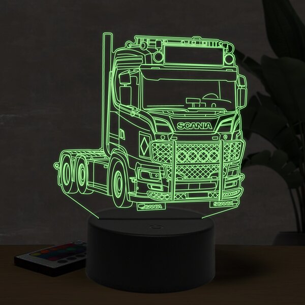Beling 3D lampa, Scania S4501, 16 barebná K35