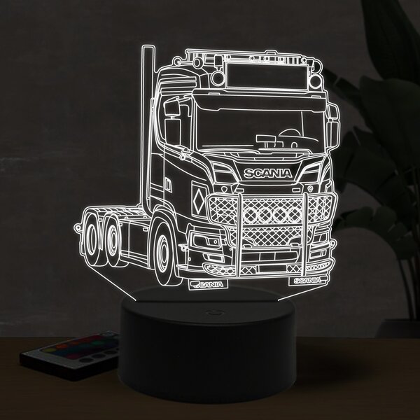 Beling 3D lampa, Scania S4501, 16 barebná K35