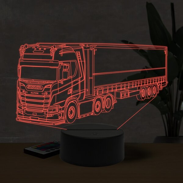 Beling 3D lampa, Scania S520, 16 barebná K36