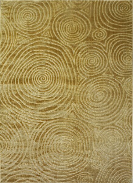 BE Koberec Kolekcia Zen Garden 2404 YELLOW – žltý obdĺžnikový Rozmer: 160x220 cm