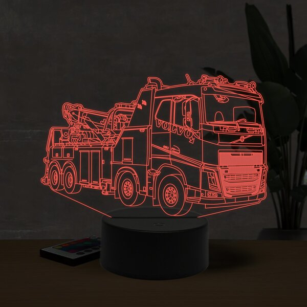 Beling 3D lampa, Volvo 650 service truck, 16 barebná K41