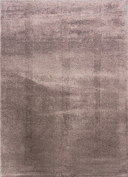 Koberec Microsofty 8301 BROWN – hnedý shaggy obdĺžnik Rozmer: 80x150 cm