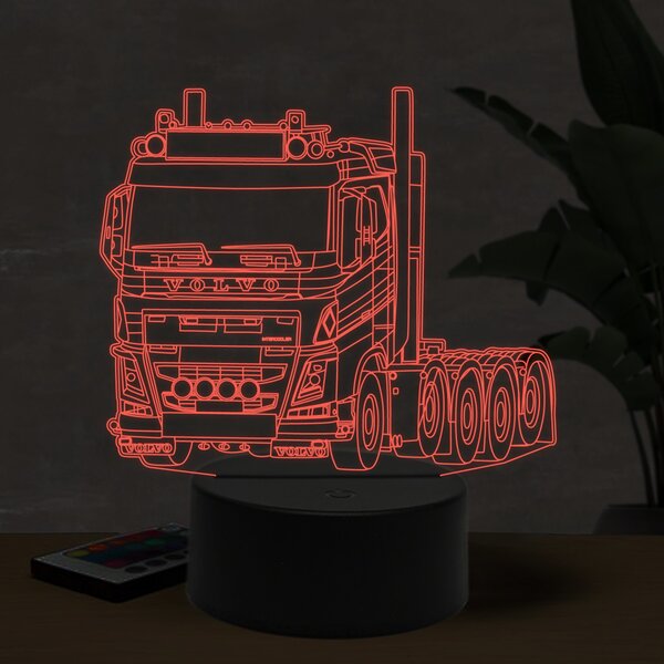 Beling 3D lampa, Volvo intercooler 16 barebná K43