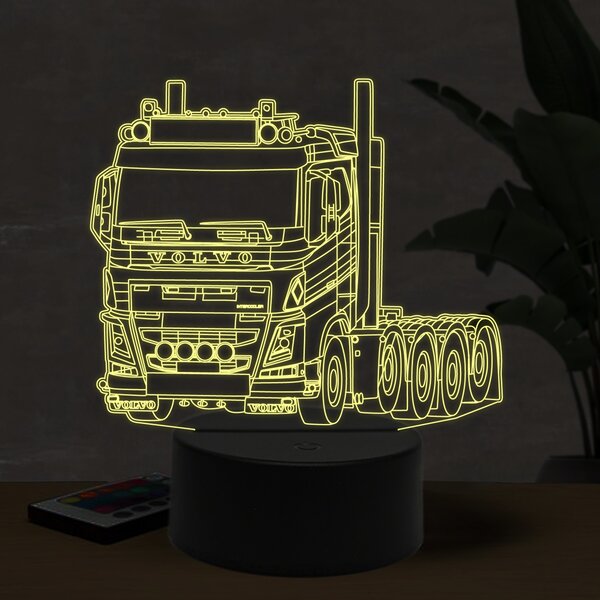 Beling 3D lampa, Volvo intercooler 16 barebná K43
