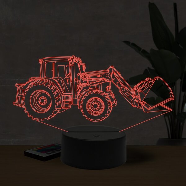 Beling 3D lampa, John Deere 6531, 16 farebná U3