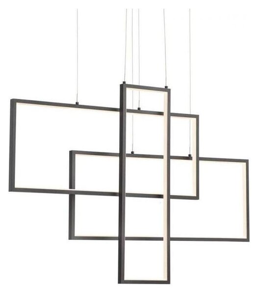 Redo 01-2315 - LED Stmievateľný luster na lanku PLANA LED/60W/230V čierna