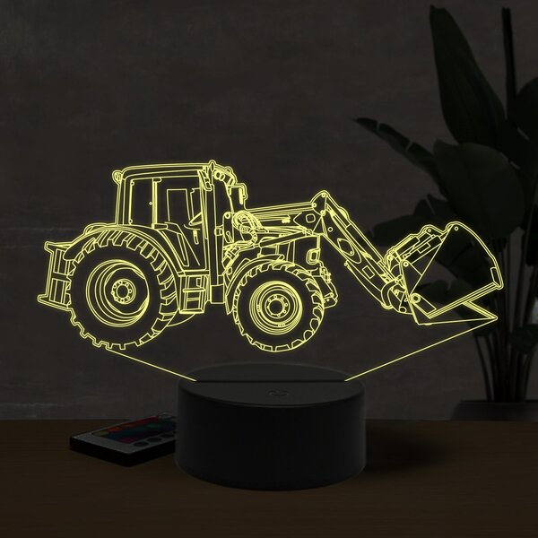 Beling 3D lampa, John Deere 6531, 16 farebná U3