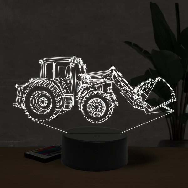 Beling 3D lampa, John Deere 6531, 16 farebná U3