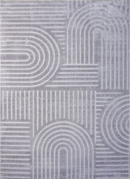 BE Koberec Kolekcia Zen Garden 2405 LILA – sivý obdĺžnikový Rozmer: 60x100 cm
