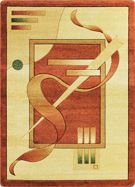 Koberec Adora 7052 VIZON – béžový so vzorom, obdĺžnik Rozmer: 120x180 cm