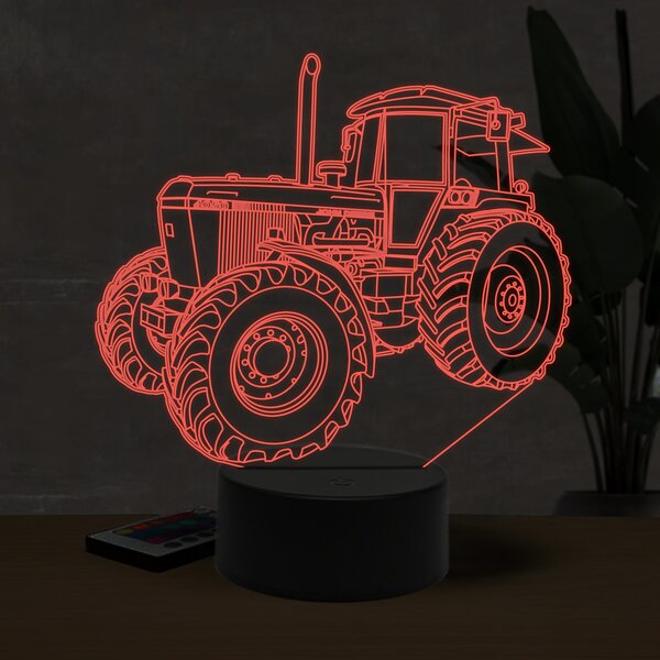 Beling 3D lampa, John Deere 4050, 16 farebná U7