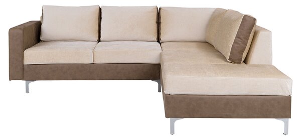 Mirjan24 Rohová pohovka Hermes Select, Farby: Eterno 2 + Velvetto 2, Strana: pravá 5902928304497
