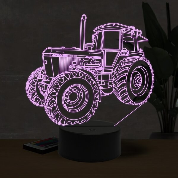 Beling 3D lampa, John Deere 4050, 16 farebná U7