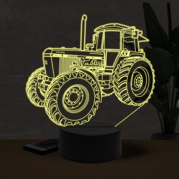 Beling 3D lampa, John Deere 4050, 16 farebná U7