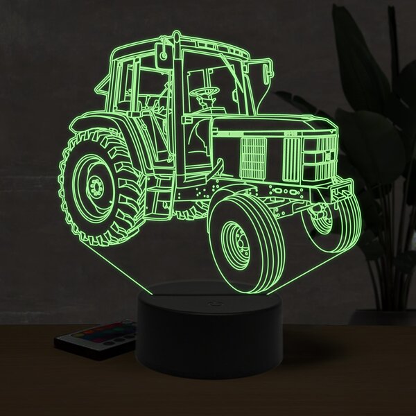 Beling 3D lampa, John Deere 6110 , 16 farebná U10
