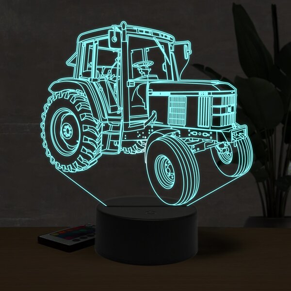 Beling 3D lampa, John Deere 6110 , 16 farebná U10