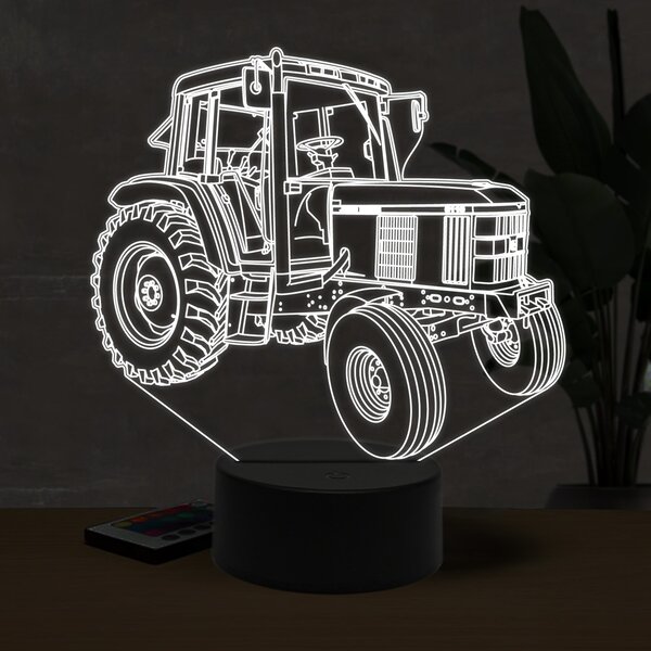 Beling 3D lampa, John Deere 6110 , 16 farebná U10