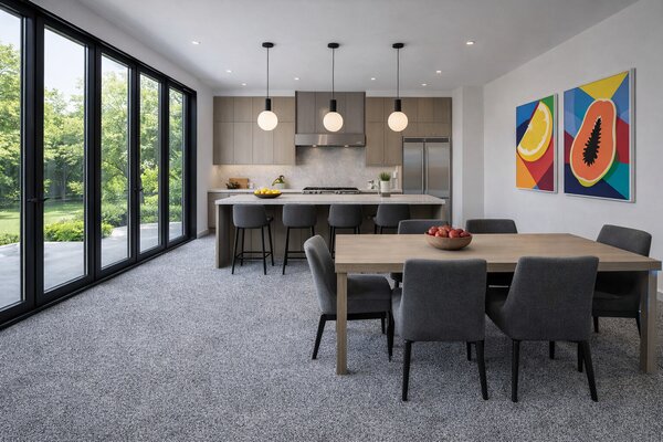 Lano , Koberec metráž Sparkle 850, na mieru, šíře 4m,5m, šedá, ab (mriežka), detská izba