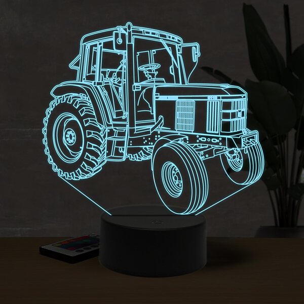 Beling 3D lampa, John Deere 6110 , 16 farebná U10