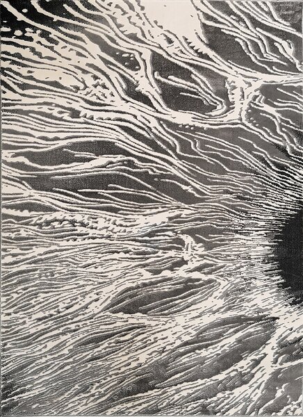 BE Koberec Elite 8752 GREY – sivý obdĺžnikový Rozmer: 60x100 cm