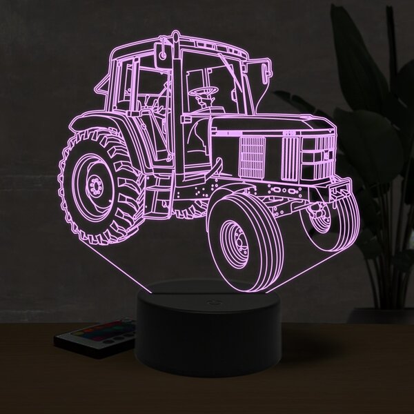 Beling 3D lampa, John Deere 6110 , 16 farebná U10