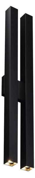 Shilo 4706 - Nástenné svietidlo DOHA 4xGU10/15W/230V čierna