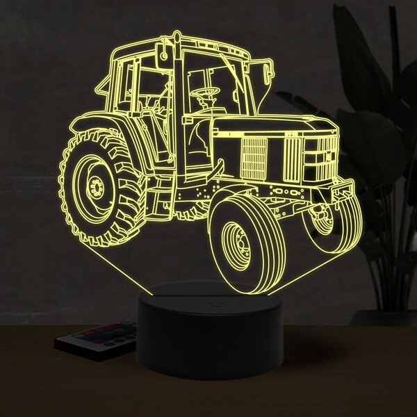 Beling 3D lampa, John Deere 6110 , 16 farebná U10