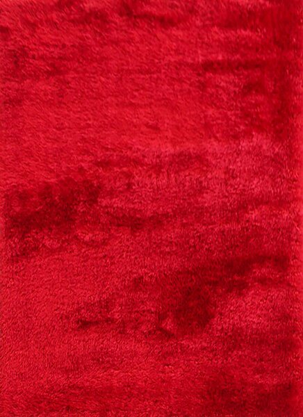 BE Koberec Seven Soft 7901 RED – červený obdĺžnikový Rozmer: 80x150 cm