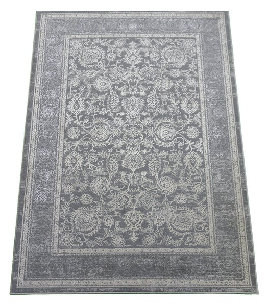 BE Koberec Allianz 6301 GREY – sivý obdĺžnikový Rozmer: 60x100 cm