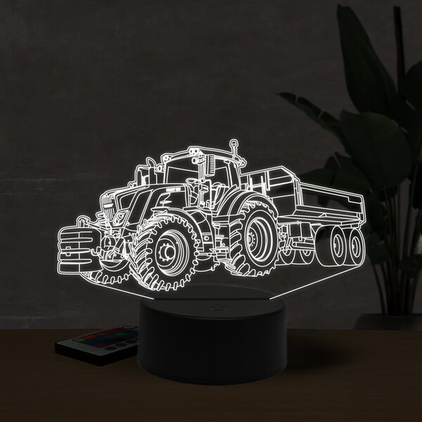 Beling 3D lampa, Fendt 826 trailer, 16 farebná U12