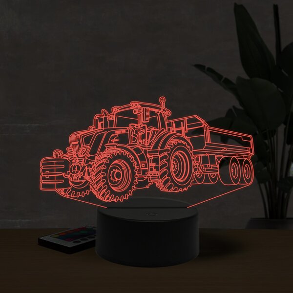 Beling 3D lampa, Fendt 826 trailer, 16 farebná U12