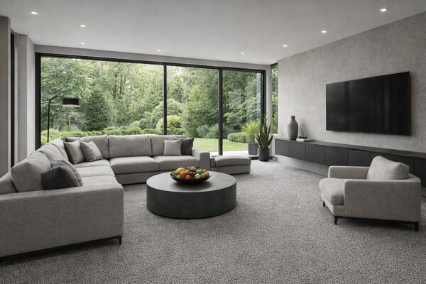 Lano , Koberec metráž Sparkle 423, na mieru, šíře 4m,5m, šedá, ab (mriežka), detská izba