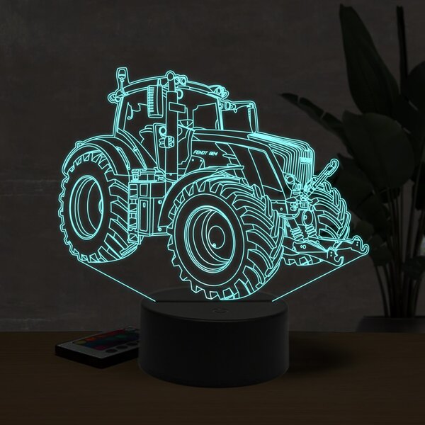 Beling 3D lampa, Fendt 824 ,16 farebná U14