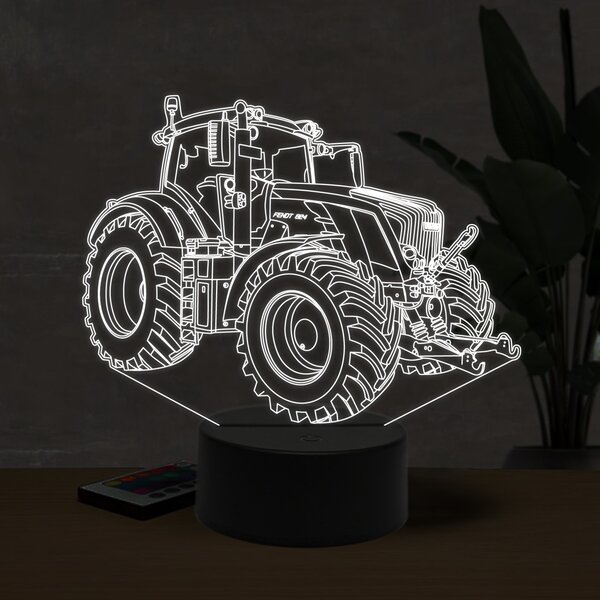 Beling 3D lampa, Fendt 824 ,16 farebná U14