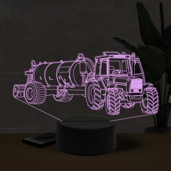 Beling 3D lampa, Fendt 310 whith barel ,16 farebná U15