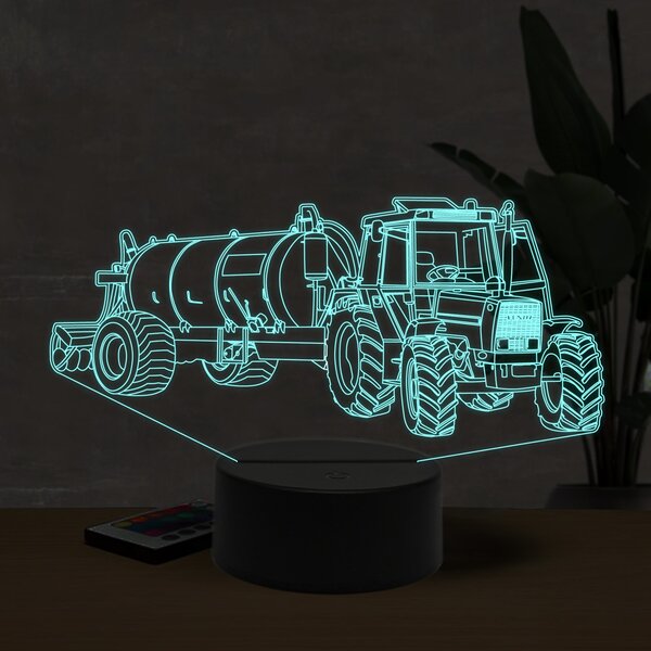 Beling 3D lampa, Fendt 310 whith barel ,16 farebná U15