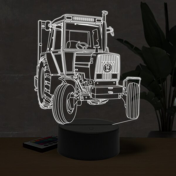 Beling 3D lampa, Fendt 306 ,16 farebná U17