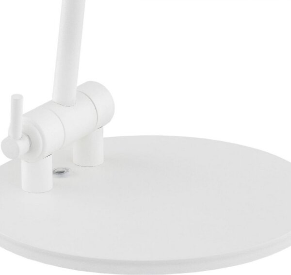 Argon 4997 - Stojacia lampa GABIAN 1xE27/15W/230V biela