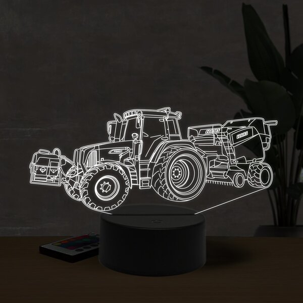 Beling 3D lampa, Fendt 310 whith bailer ,16 farebná U16
