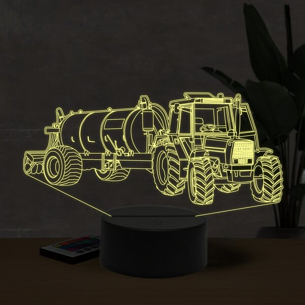 Beling 3D lampa, Fendt 310 whith barel ,16 farebná U15