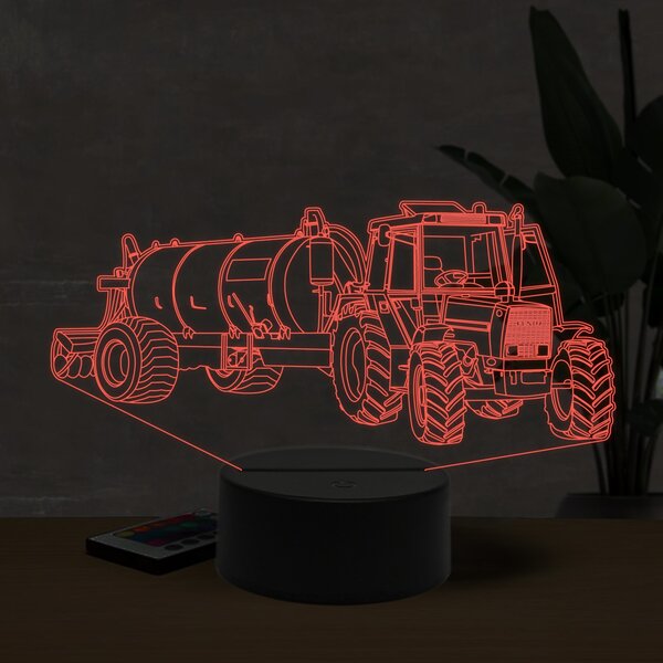 Beling 3D lampa, Fendt 310 whith barel ,16 farebná U15