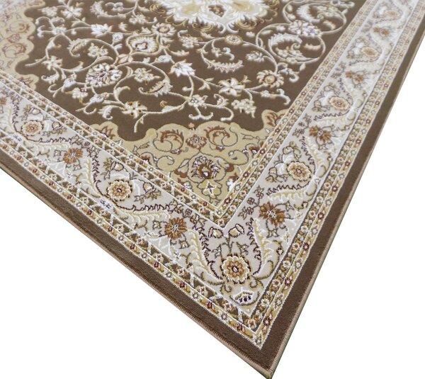 BE Koberec Shahrazad 4800 BROWN – hnedý obdĺžnikový Rozmer: 160x220 cm
