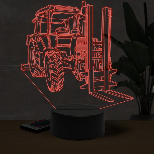 Beling 3D lampa, Fendt 308 LSA ,16 farebná U17