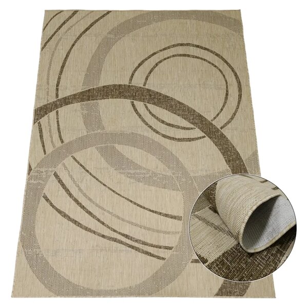 BE Koberec Eqos 0003 BEIGE – béžový obdĺžnikový Rozmer: 120x180 cm