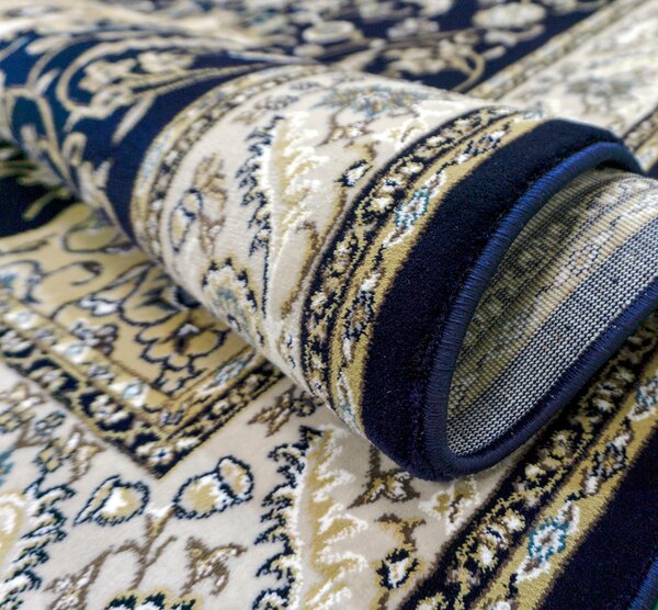 BE Koberec Shahrazad 4800 NAVY – námornícky modrý obdĺžnikový Rozmer: 60x100 cm
