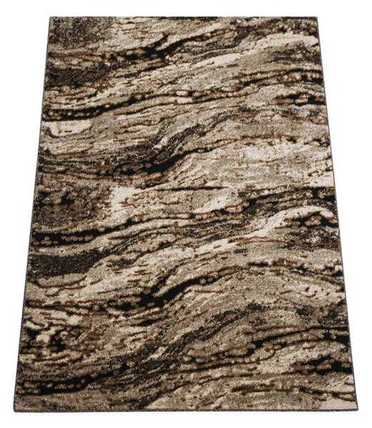 Koberec Miami Plus 0303 béžový – obdĺžnikový vzorovaný koberec Rozmer: 40x60 cm